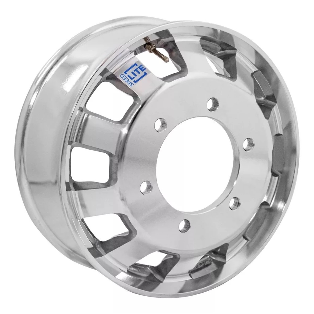 Roda Aluminio Aro 17.5x6.00 Furo Quadrado Caminhão 3/4 Ford Cargo | Mercedes Benz | Volks - Italspeed CA02