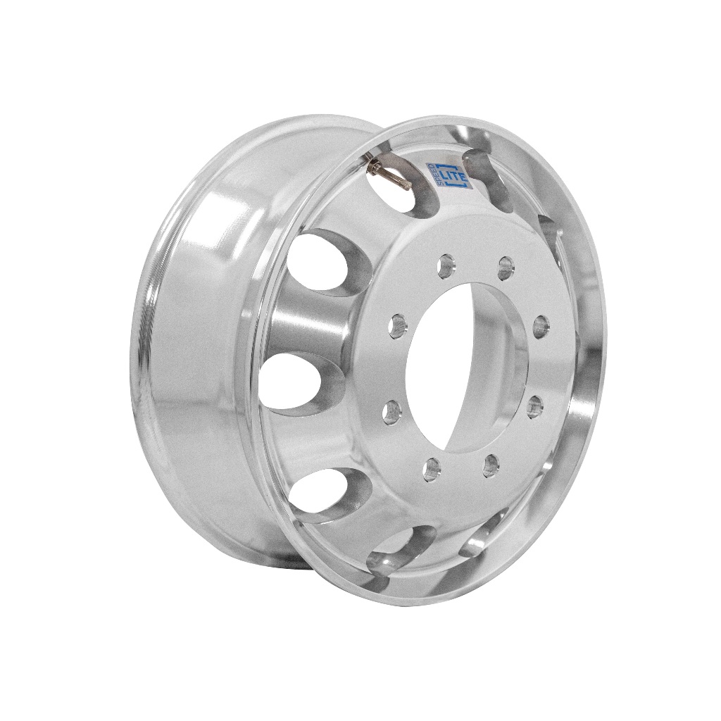 Roda Aluminio Aro 17.5x6.00 | 8 Furos | Furo Redondo | Caminhão Ford F-4000 Ano 2000 em diante - Italspeed LT8