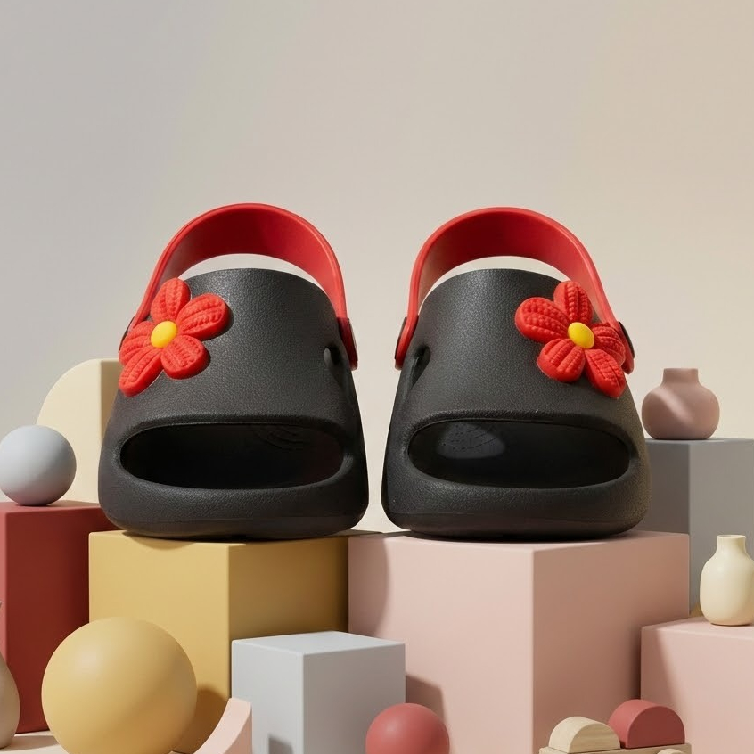 Chinelo Infantil Nuvem Meninas Frutas Grandes Coloridas Delicados Macio Confortável Leve