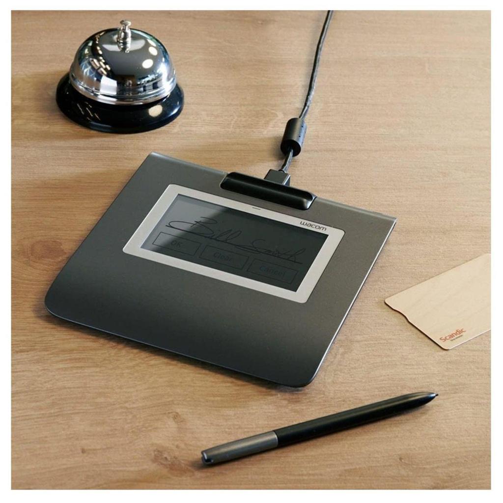 Mesa de Assinatura Digital Wacom STU-430 USB para Assinatura Eletrônica