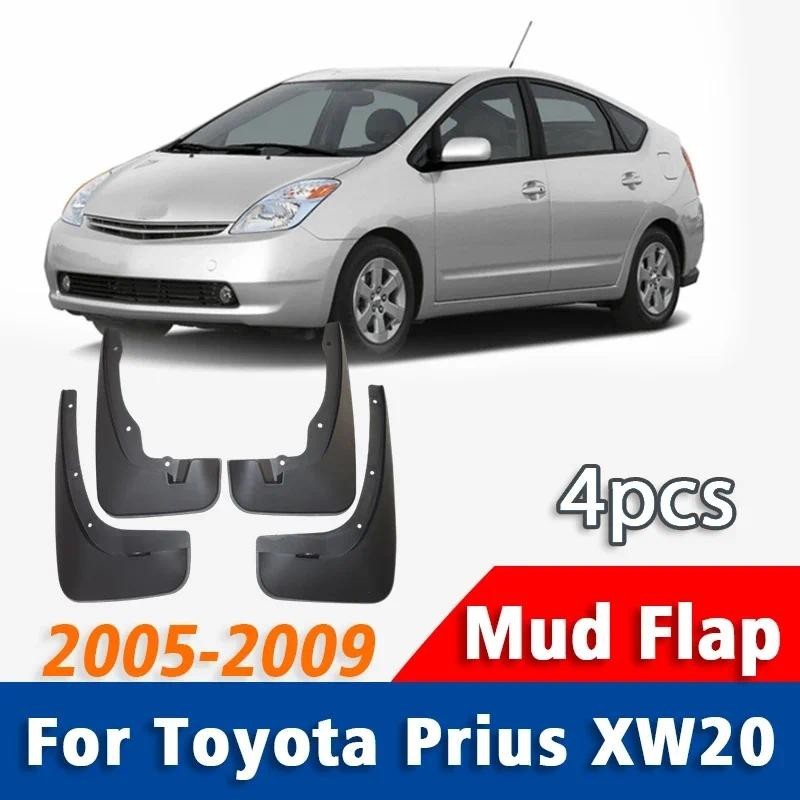 Frente Traseira 4 Pçs Para Toyota Prius XW20 mudflaps fender Paralamas Lama Guarda Respingo Acessórios Do Carro 2005 200