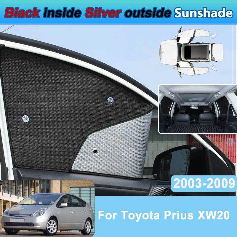 Para Toyota Prius XW20 2003 ~ 2009 Sombra Do Carro Janela Viseira Pára-Brisa Isolamento Térmico Anti-UV Proteção Acessór
