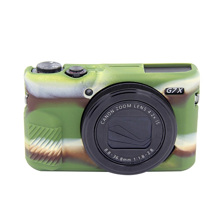 Estoque Pronto Capa Protetora De Silicone Macio PULUZ Para Canon EOS G7 X Mark II