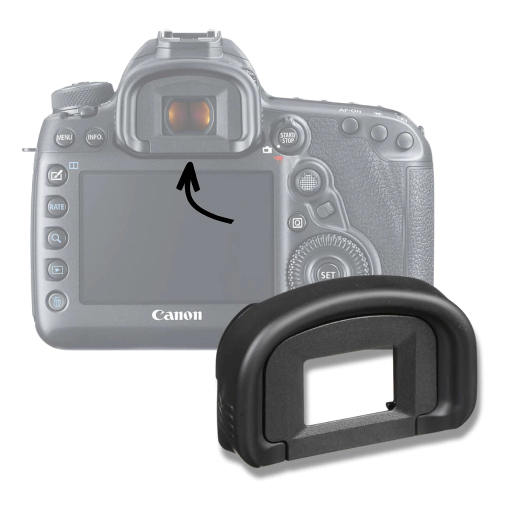 Moldura Ocular Eg Canon - Eyecup para EOS 5D Mark III/IV, 1D X e 1D Mark III/IV - Paralela
