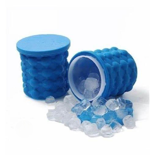 Balde de Gelo Silicone Térmico Para Fazer Gelo Rápido Bebidas Prático Refrescantes Viagem Casa Lazer