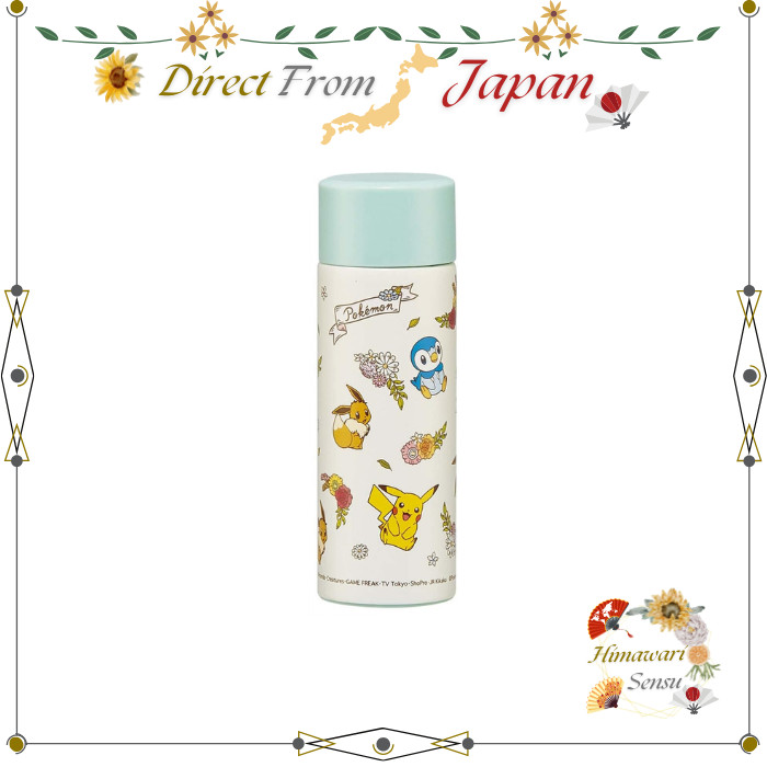 Skater Pokemon Antique Mini Insulated Mug Bottle SMBC1B-A【 Direct from Japan 】