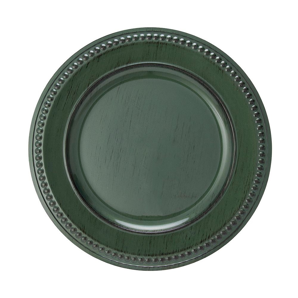 Sousplat Copa e Cia Galles Dots Green Antique