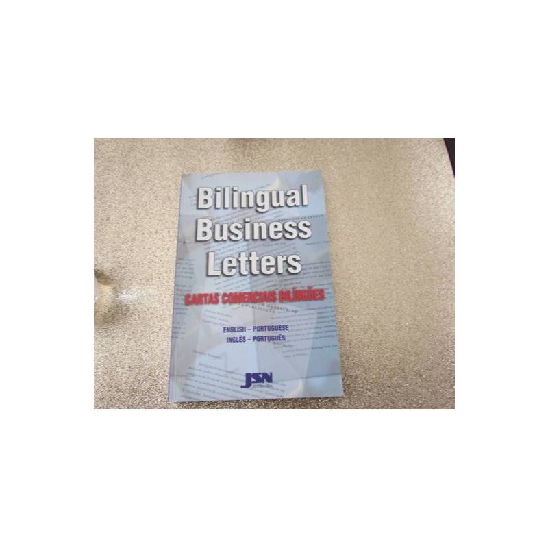 Bilingual Business Letters English Portug -Edward R. Rosset -Jsn