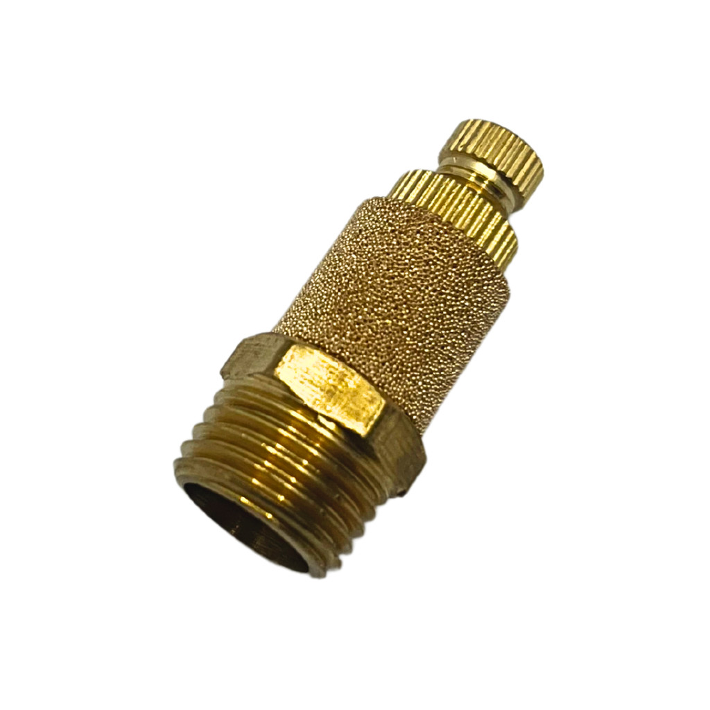 Silenciador Pneumático Controle de Fluxo de Ar Rosca 3/4 BSP