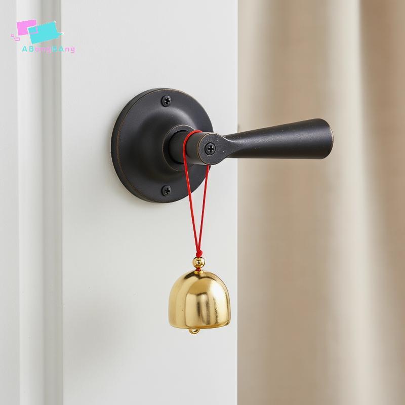 Abongbanghn 2cm Mini Sino De Metal DIY Carrilhão De Vento Para Decoração De Porta Pequeno Pendurado Ornamento Casa Jardi