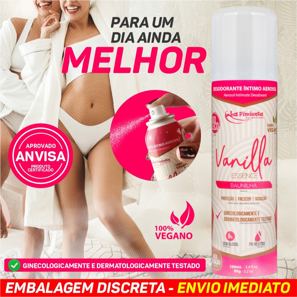 DESODORANTE COM PERFUME ENVOLVENTE E DURADOURO PRA SE SENTIR DEUSA O DIA TODO