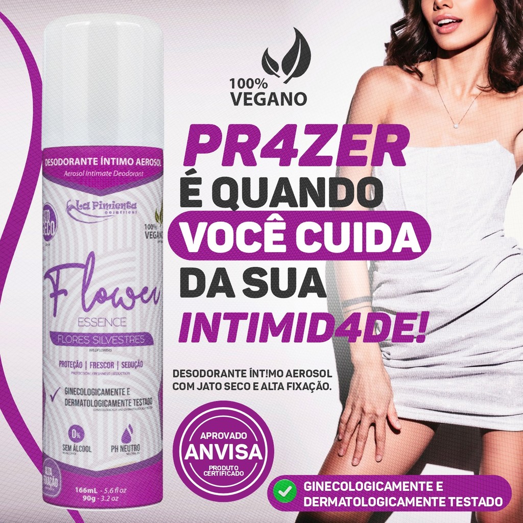 PROTEÇÃO DIÁRIA PARA SE SENTIR CONFORTÁVEL SEMPRE – DESODORANTE ÍNTIMO ESSENCE