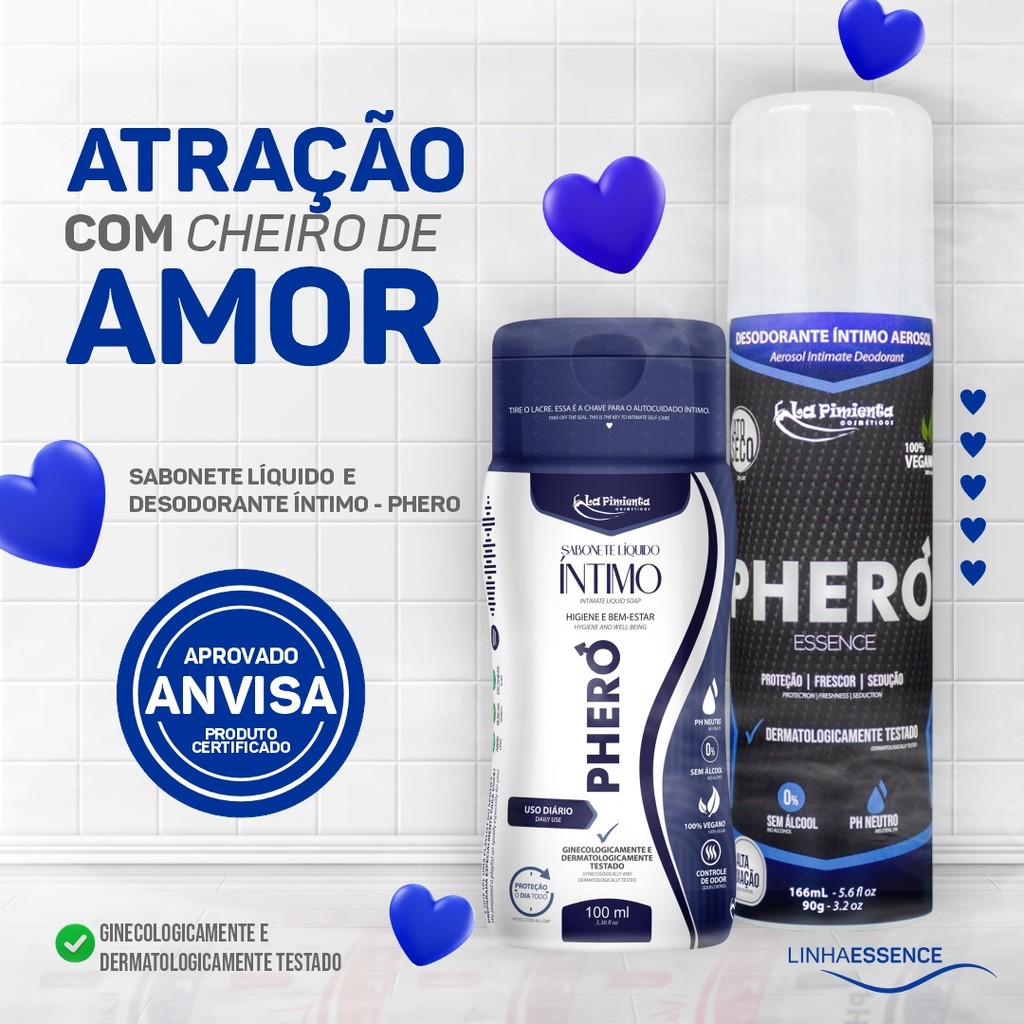 DESODORANTE ÍNTIMO ESSENCE: CUIDADO QUE TE FAZ SENTIR PODEROSA