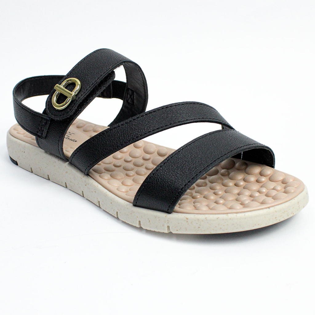 Sandália Modare Feminina Esporão Ultra Conforto 7162.223 Preto