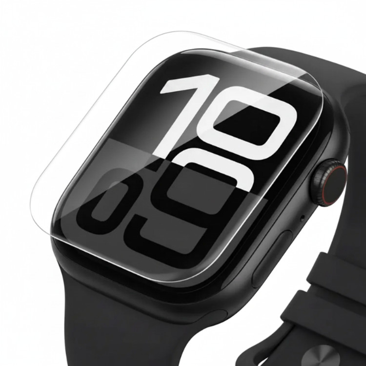 Kit 2 Películas Hidrogel p/Relógio Apple Watch Série 10 GPS 42mm - Resistente