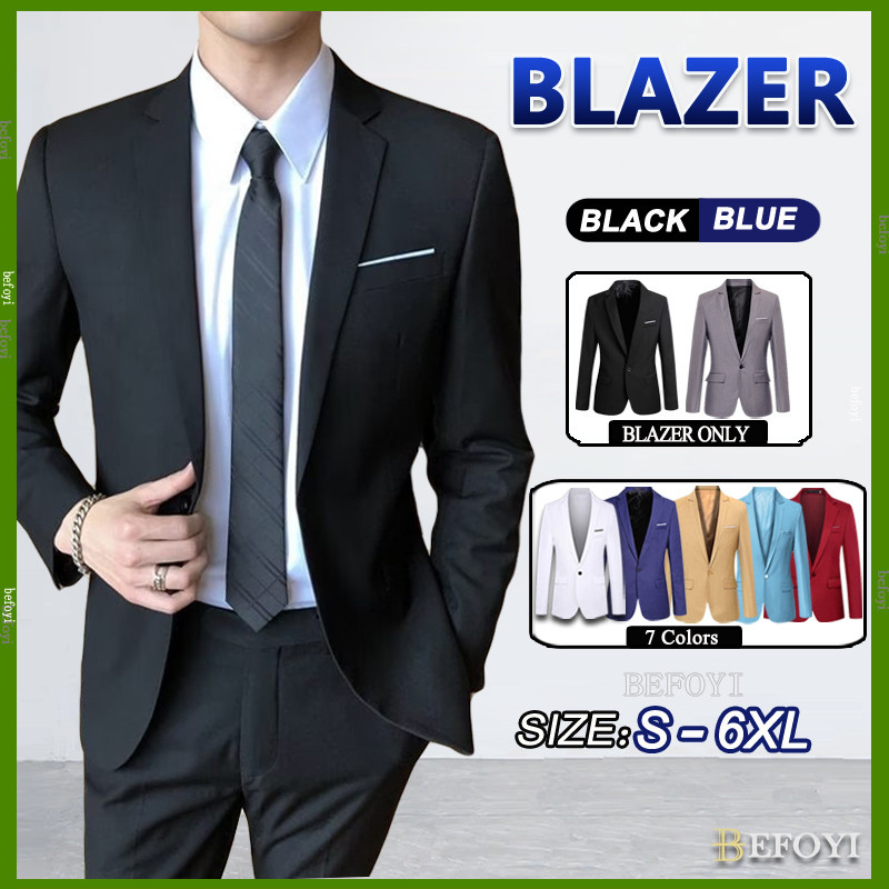 Blazer Masculino Preto Formal Casaco Smoking Jaqueta De Negócios Coreano Fino Ajuste Noivos Casamento Casual Terno Taman