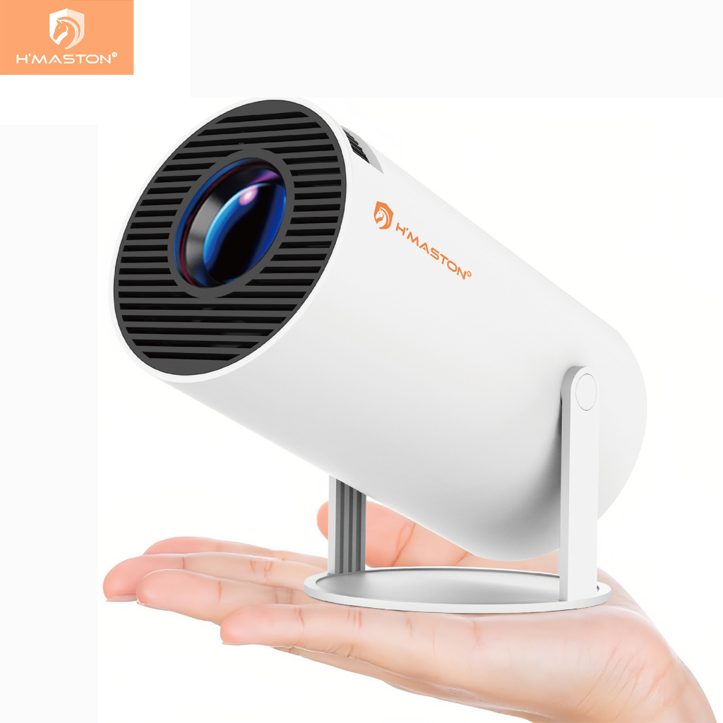 TY01PRO Projetor Inteligente Portatil 4K Mini Projetor 720P Full HD 5G Wifi e Bluetooth