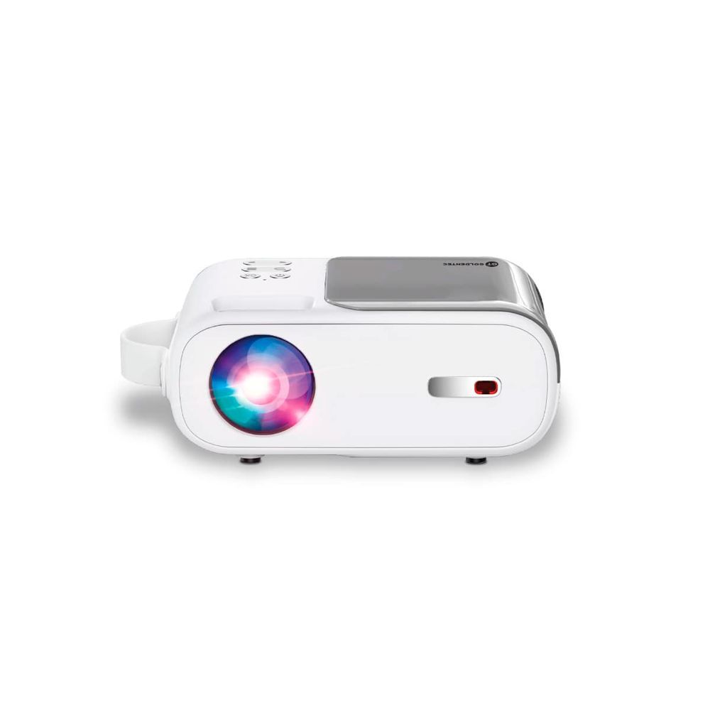 Mini Projetor Goldentec GT HD 720P 3000 Lumens Portátil HDMI USB