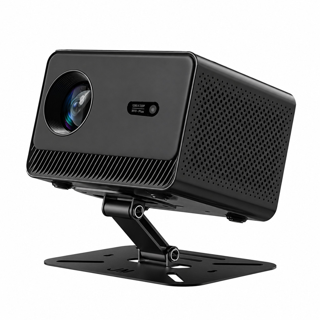 Projetor Smart Portátil 720P Android WiFi 6 Auto Keystone Mini Home Theater