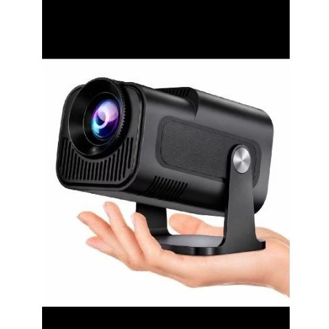 Mini Projetor Portátil HY320 Android 12 WiFi 5G Bluetooth 4K 720P Nativo 12000 Lumens 180°