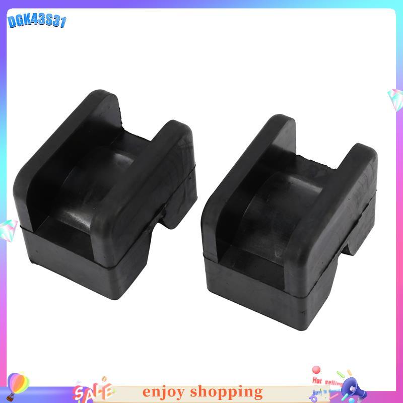 Marianbs32 Pcs Borracha Jack Pad Stand Adaptador Universal Slotted Frame Rail Pitada Solda Protetor Almofadas De Elevaçã