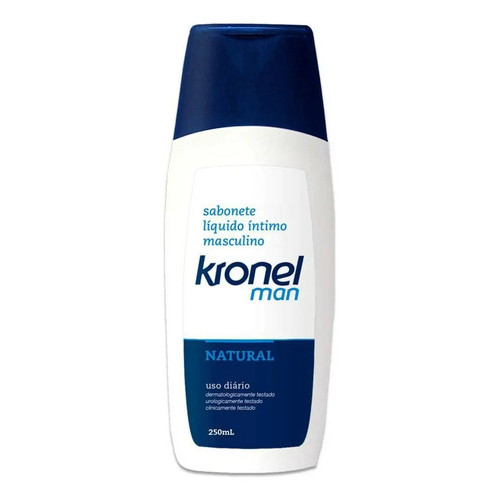 Kronel Man Natural Sabonete Intimo Masculino 250ml Original
