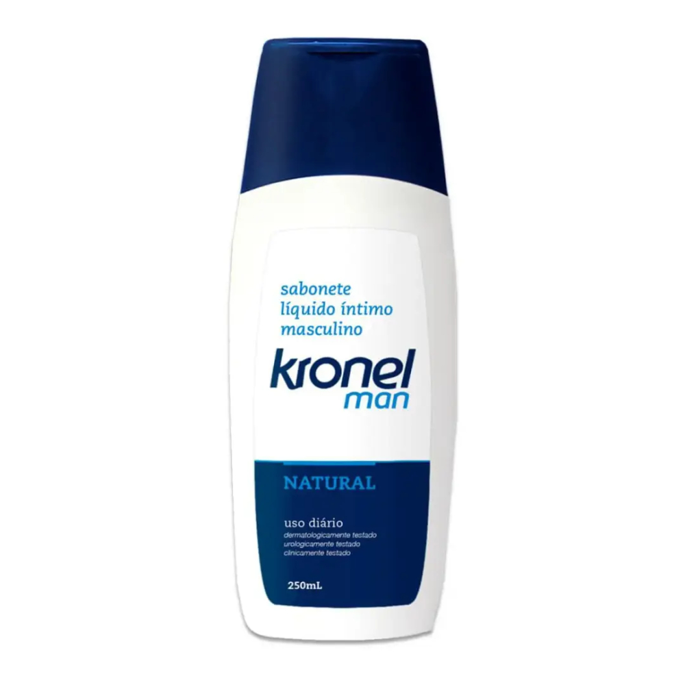 Kronel Man Natural 250ml | Sabonete Íntimo Masculino