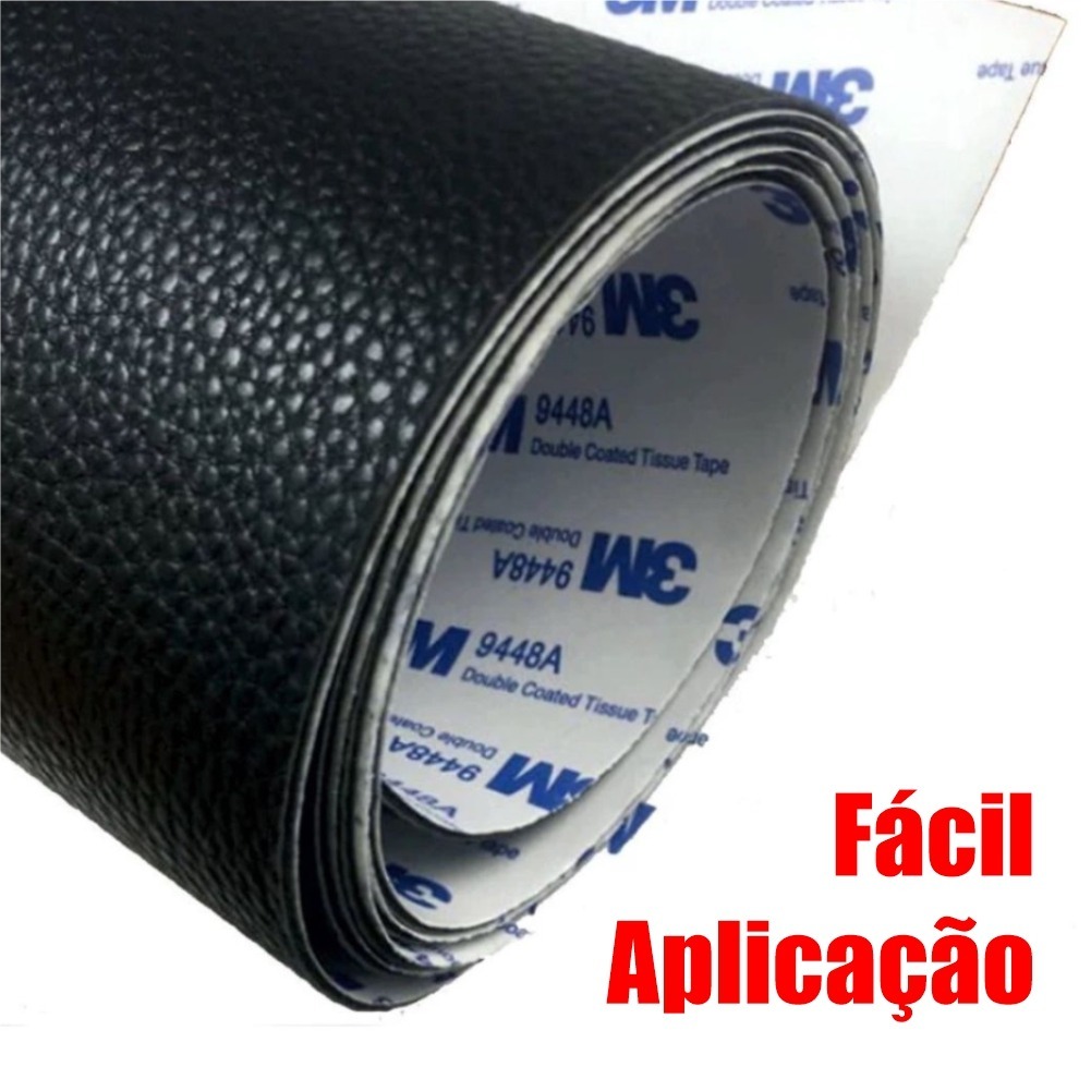 Couro Auto Adesivo para Reparo e Revestimento Sofá Bolsa cadeira moveis 1,40 X 50CM