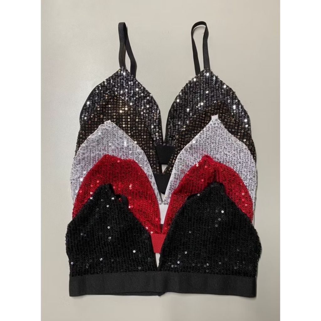 Top Paetê Brilho Feminino - Tendência 2026, Carnaval, Brilhoso, Glamour, Moda Festa e Balada