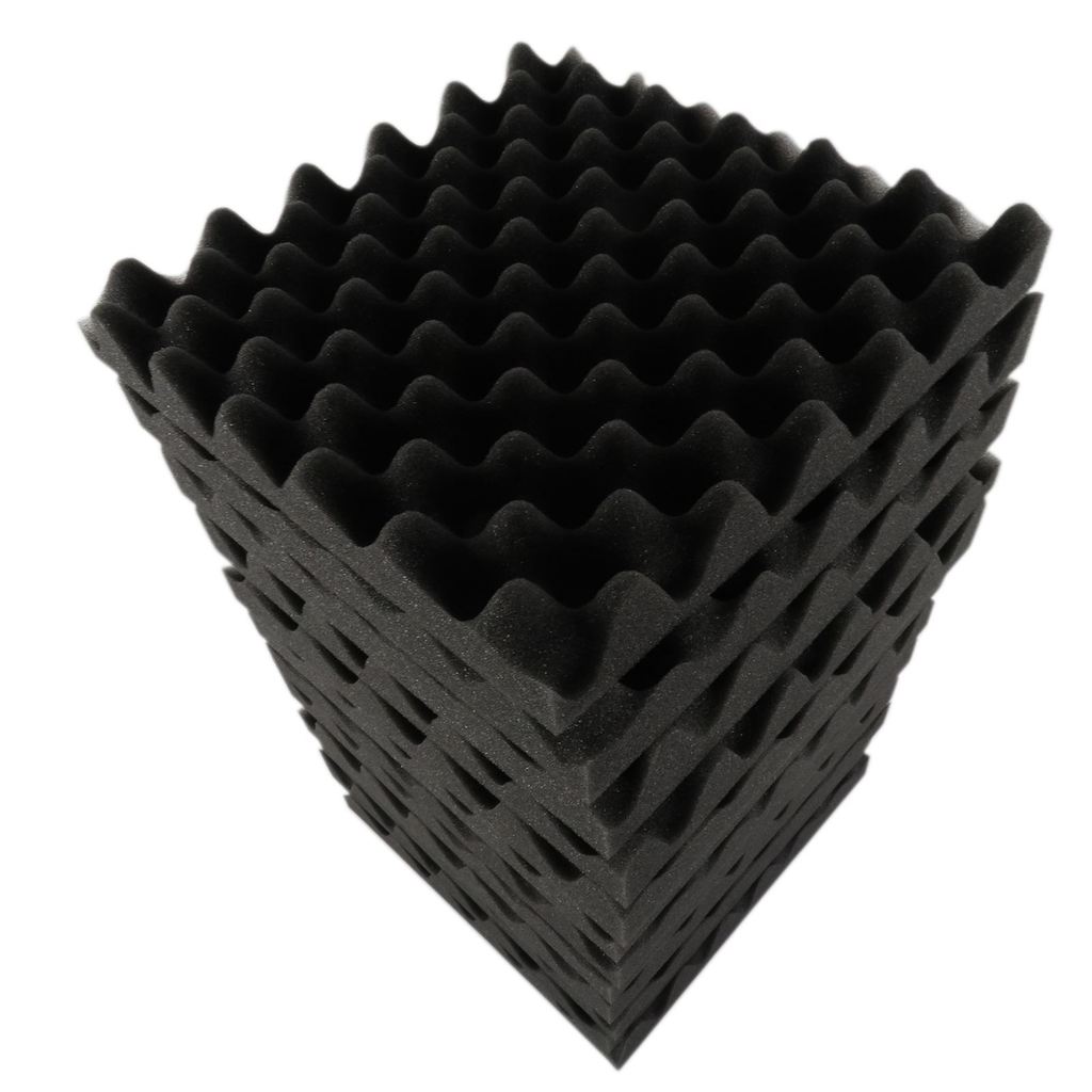 12 Pcs 30 * 5 Cm Painéis De Espuma Almofada De Ovo Isolamento Acústico Para Home Studio Theater KTV