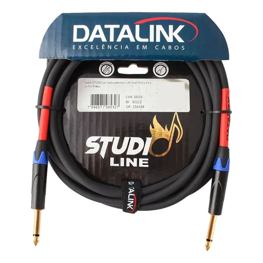 Cabo Datalink 5m Studio Line Instrumentos P10/p10 SI004
