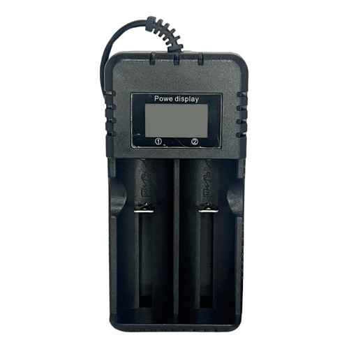 Carregador Duplo Com Tela LCD Indicador De Carga Durante O Carregamento Bater 18650 16340 14500 26650 Promoção