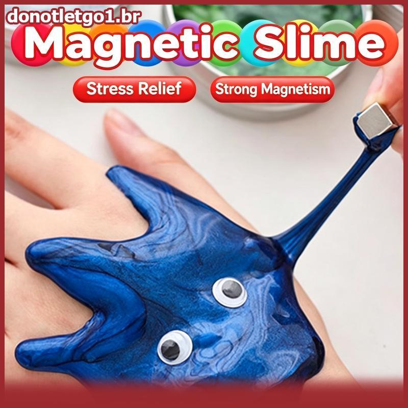 DON Massa Magnética Slime Anti-Gravidade Ímã Brinquedo Portátil Apaziguador De Estresse Bla Tech Science Kit Para Adulto