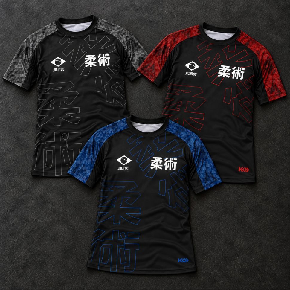 Camiseta Rash Guard Jiu Jitsu Manga Curta Masculina Feminina Infantil Treino bjj luta mma