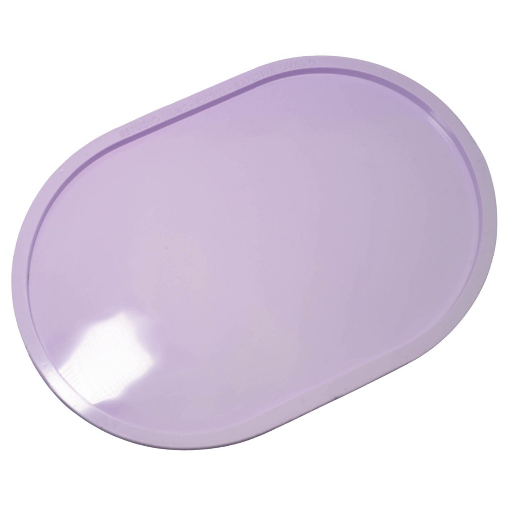 Molde de Silicone para Resina Bandeja Oval G - 1 cavidade (30 cm)