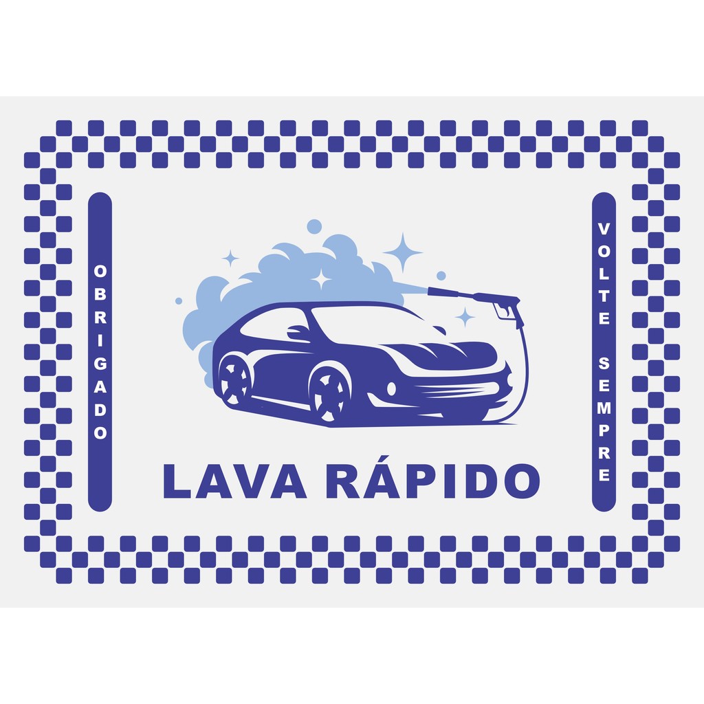 Tapete De Papel Estetica Lava Rapido Lava Jato 500 Folhas Azul