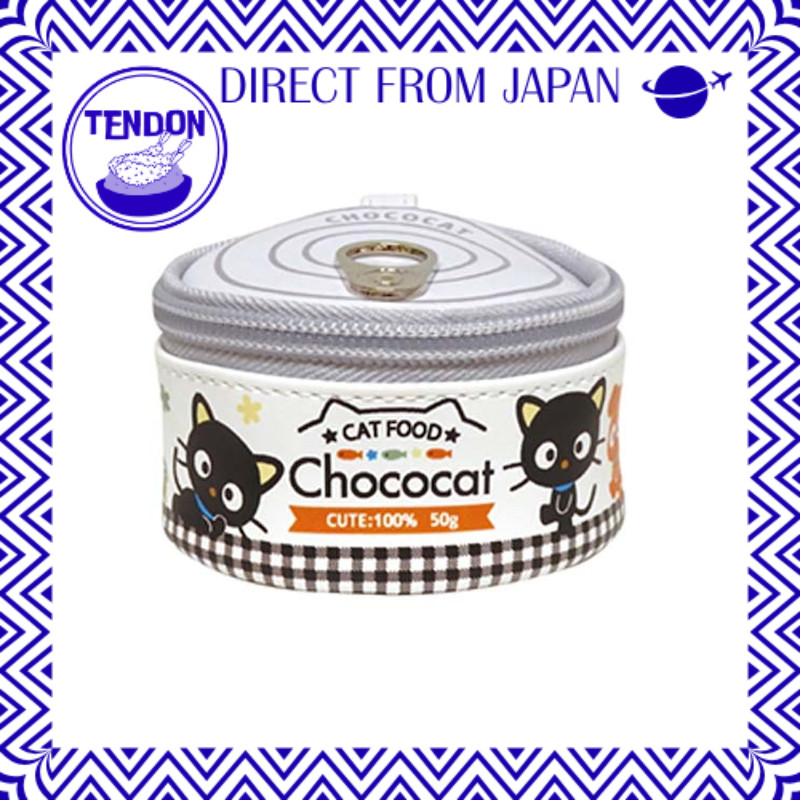 K Company Sanrio Characters (Cat Series) Cat Can-Style Pouch Choco Cat SAK-NP-CO H50×φ80mm