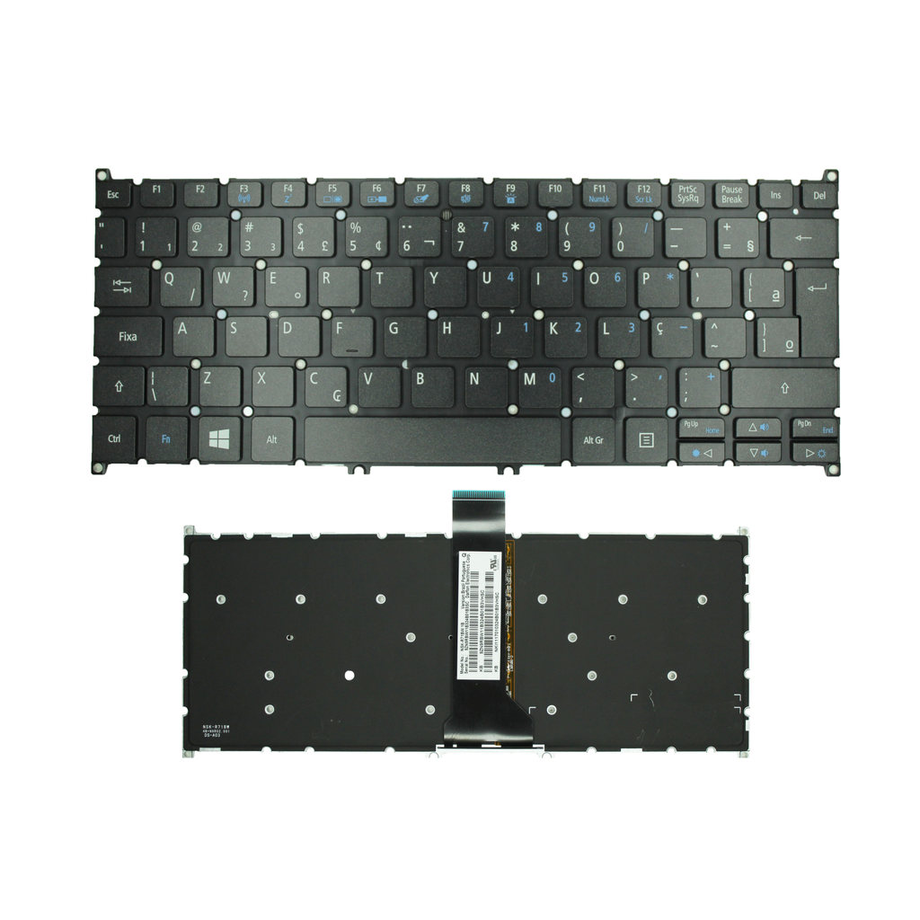 TECLADO ACER NET V5-122P V5-132 V5-132P R11 R3-131T COM BACKLIT