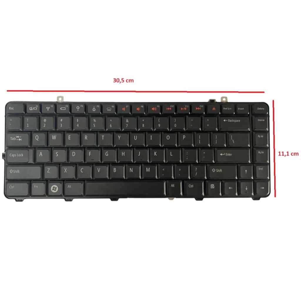 Teclado Dell Studio 1555 1557 Backlit Iluminado Preto US NSK-DCL01