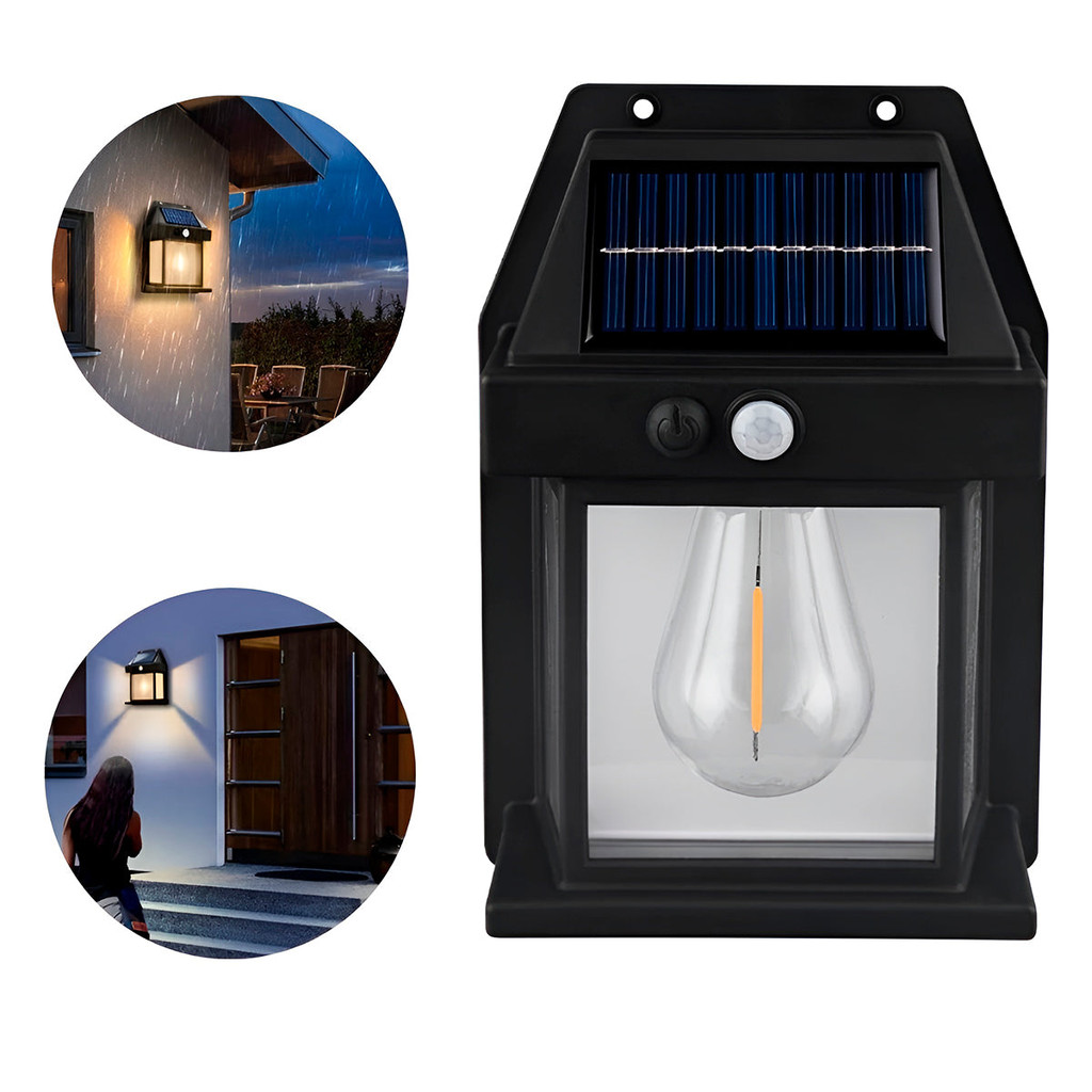 Luminária Arandela LED Solar para Iluminação Externa Moderna