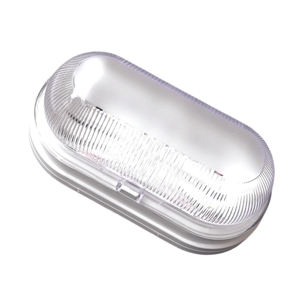 Luminária Tartaruga de Led 9W 12V para Central Luz Emergência bateria solar 12V veicular motor home