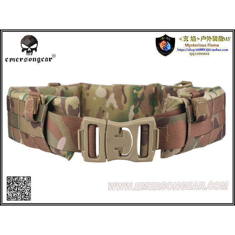 Emersongear/Emersongear MOLLE System Cinto de patrulha acolchoado Cinto tático Cinto externo