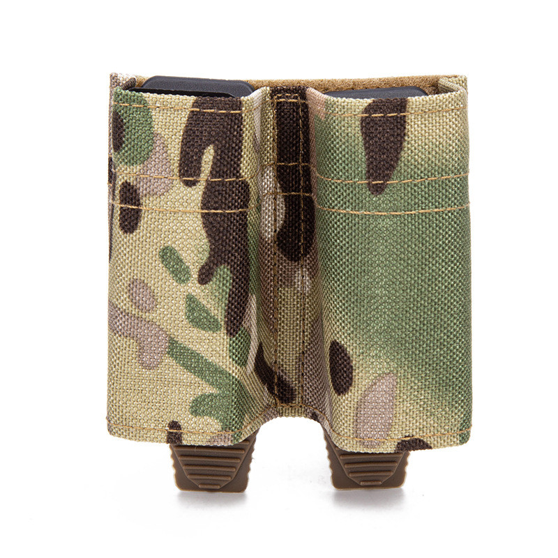 1.000D Nylon Dupla 9MM Função Revista Bolsa molle Strip System Tactical GLOCK Universal Magazine Bag