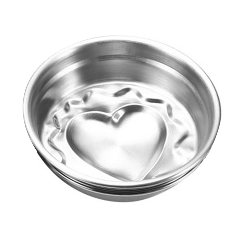 3-cavity Stainless Steel Egg Mold – 3-in-1 Non-stick Poached Rings with Handles Heart Round Shapes Perfect Breakfast T