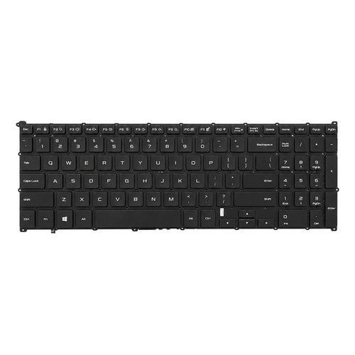 Teclado Compatível Samsung Odyssey Np800g5m Us Backlight Preto Inglês Us