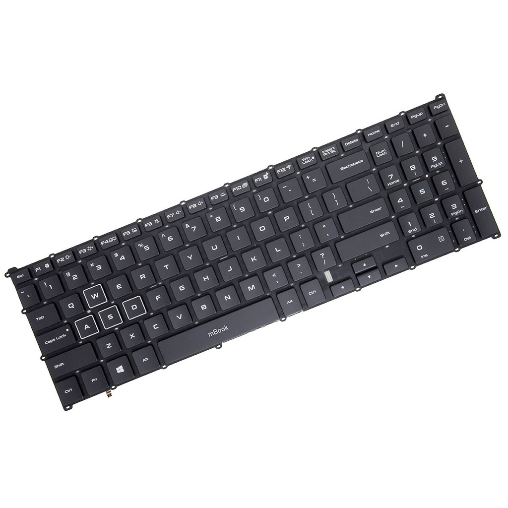 Teclado para Samsung NP800G5M backlight US preto