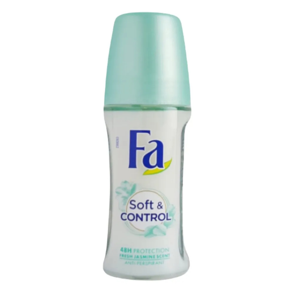 Desodorante Fa Soft & Control  50ml Roll-on Importado