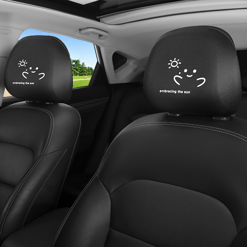 Baojun 730 Changan Ono Wuling Hongguang S Front Row Linha Média Capa de Encosto de Cabeça Pano Elástico com Tudo Incluíd
