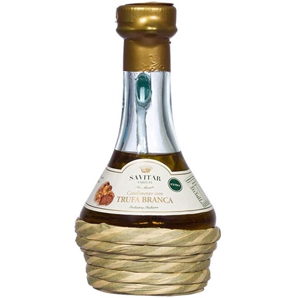 Azeite Savitar Com Trufa Branca Palha 250ml Azeite Gourmet Culinária