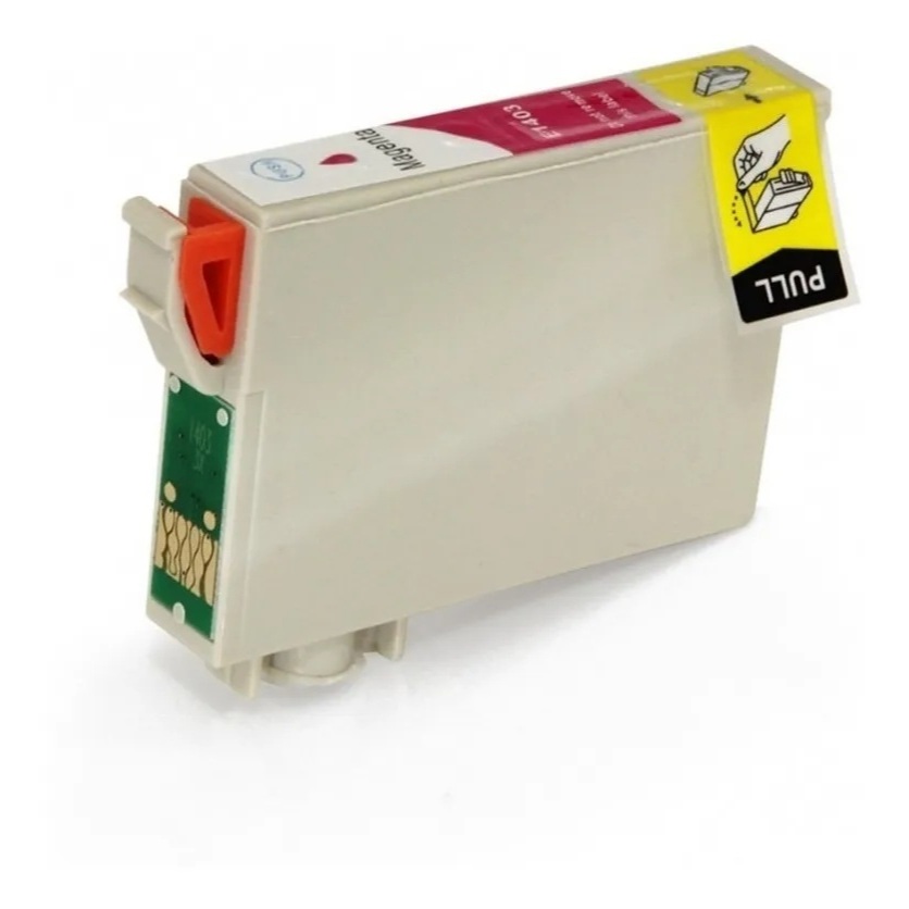 Cartucho Compatível com Epson T140 T1403 T140320 Magenta TX620FWD TX560WD T42WD 100% Novo